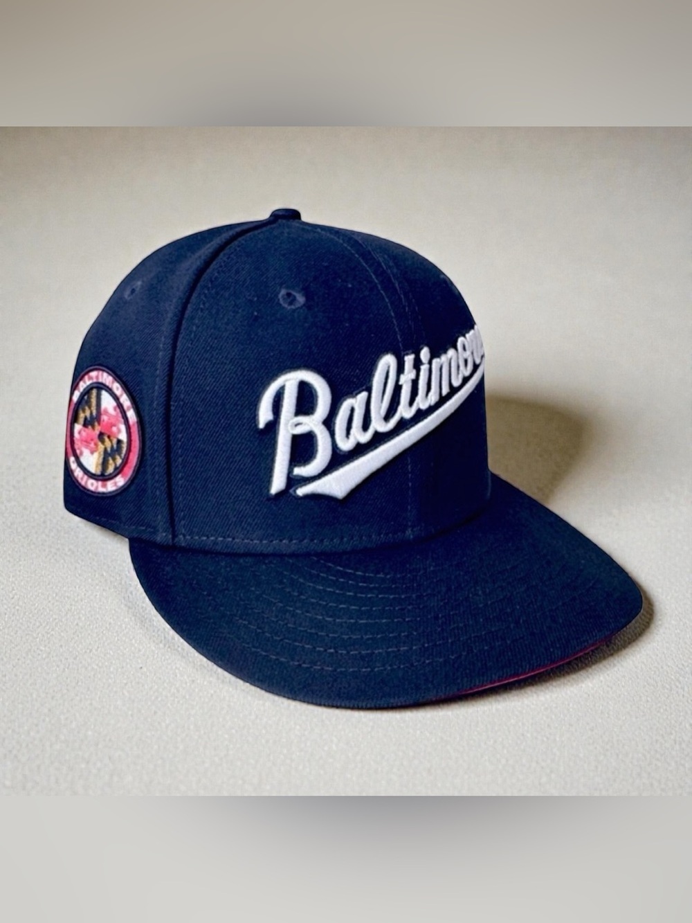 New Era Baltimore Orioles Alternate Logo Patch Script ‘Cooperstown’ Hat - Picture 2 of 12